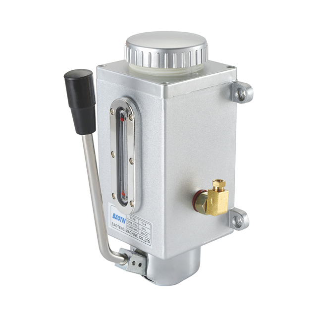 Baotn手动润滑泵手动油润滑活塞泵左手柄600 cc油箱