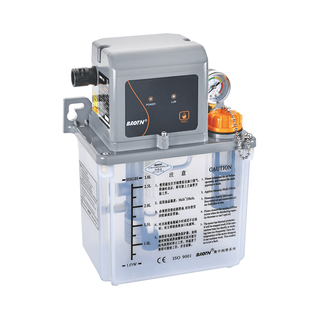 中国制造商Baotn 220V 3L机床的自动中央润滑油泵