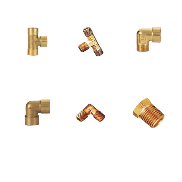 集中润滑系统的润滑铜关节部分